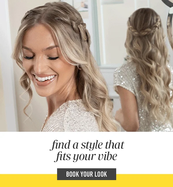 Find a style that fits your vibe. Book your look