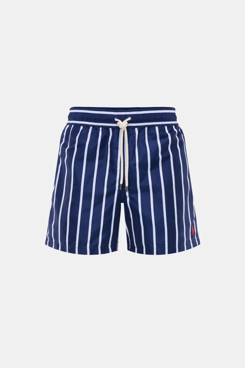 Badeshorts navy/weiß gestreift