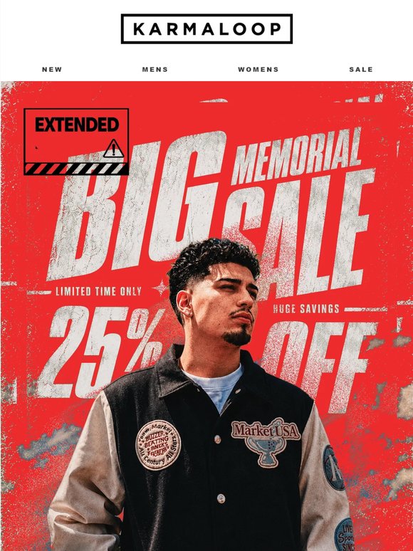 🚨 EXTENDED: The Memorial Day BIG Sale isn’t over!
