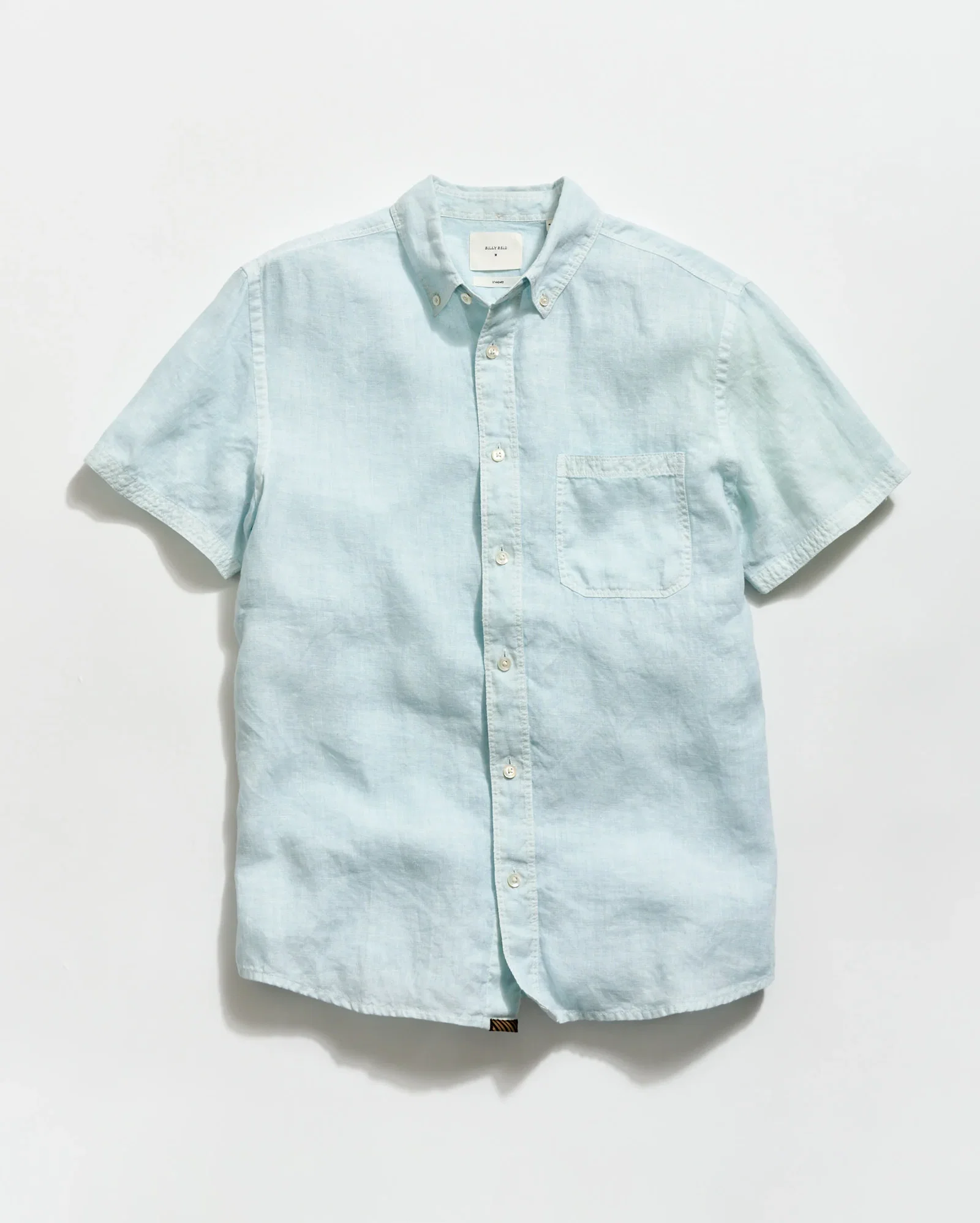 Image of Short Sleeve Linen Tuscumbia Shirt Button Down