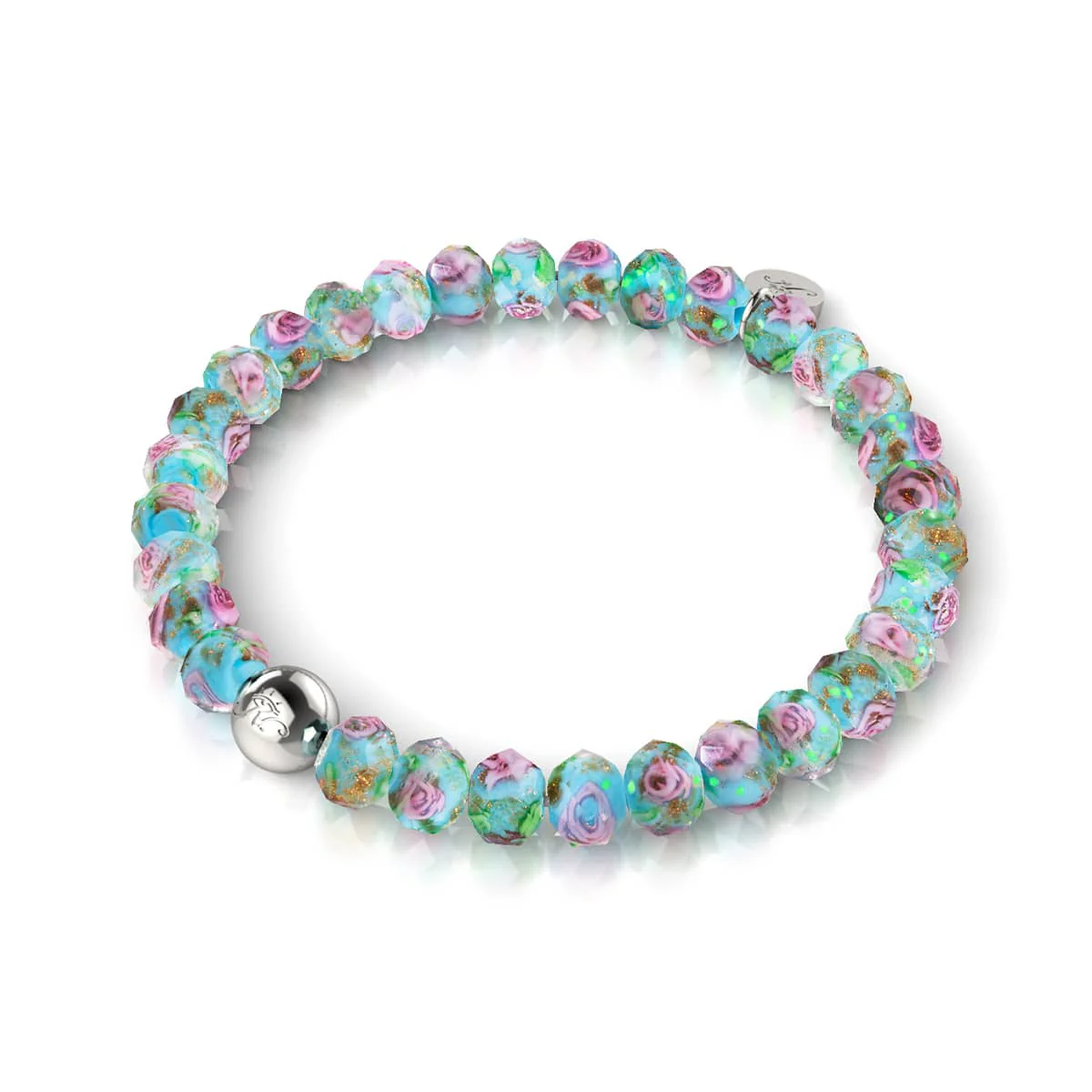 Image of NOGU Bluebell | Firefly Glass Diamonds Bracelet
