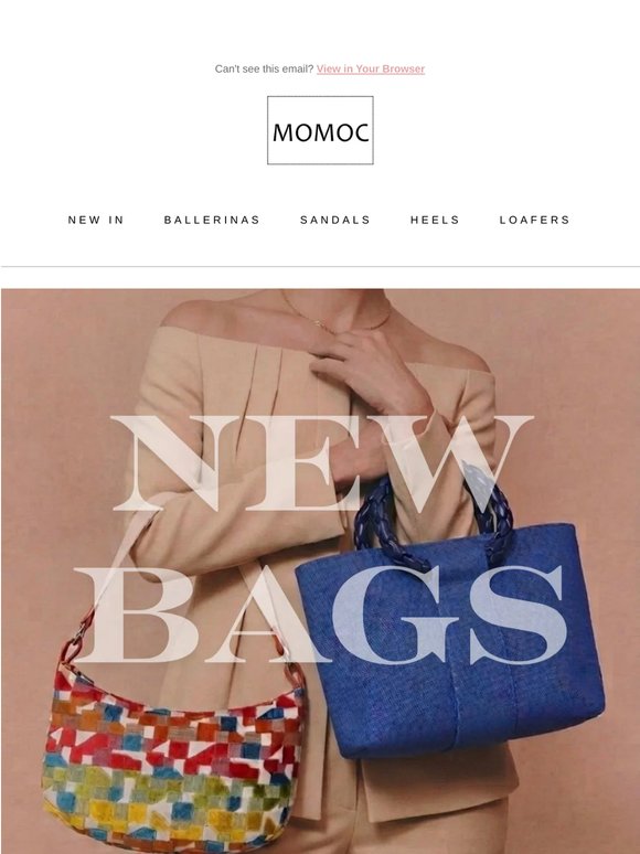 NEW IN: Two new handbags. One big decision.