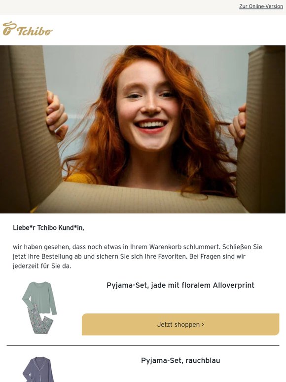 Haben Sie etwas vergessen?