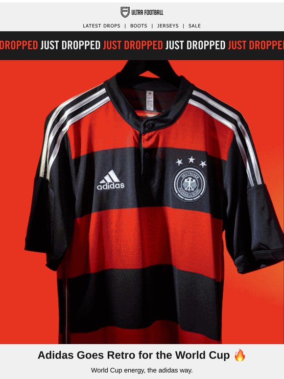 Adidas goes retro for the World Cup🔥