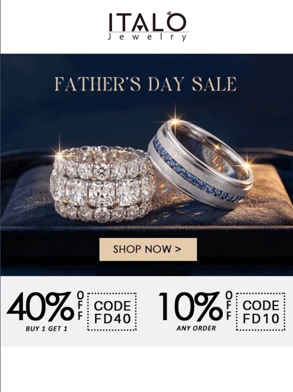 Dad's Turn! Father's Day Sale Starts Now😎