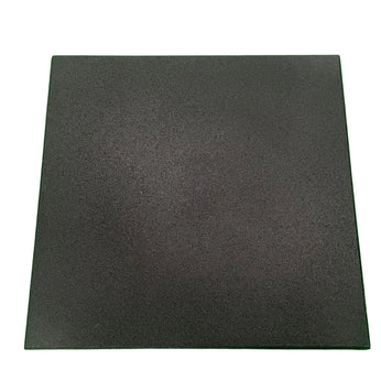 Flatline Black Rubber Gym Flooring 1m x 1m 20mm