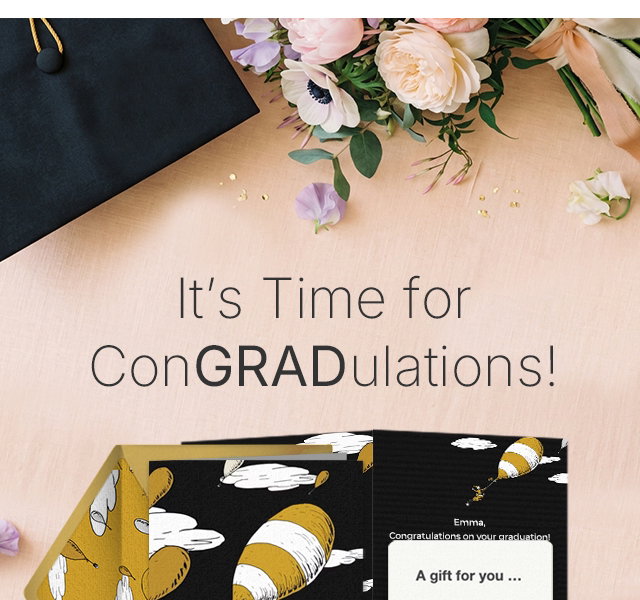 It's Time for ConGRADulations!