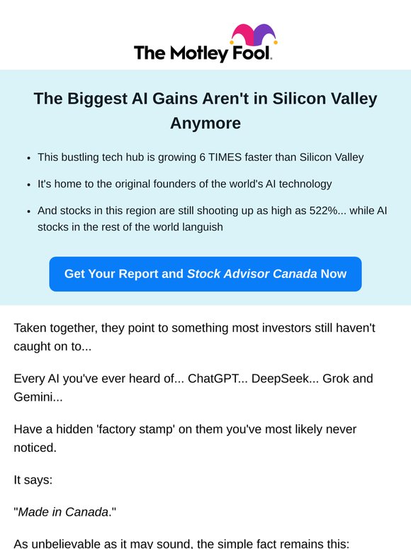 Why Silicon Valley is no longer the centre of AI
