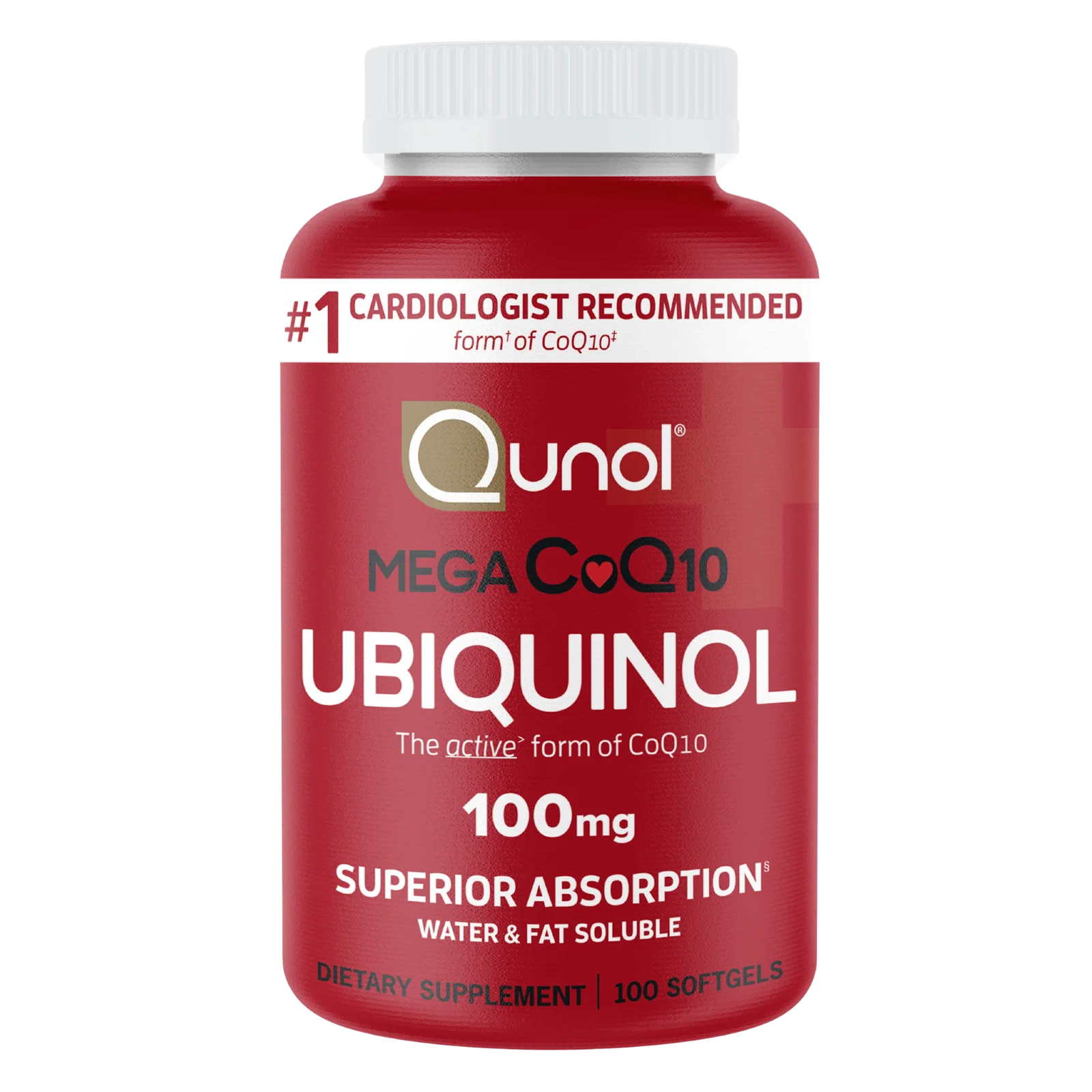 Image of Mega Ubiquinol CoQ10, 100 mg
