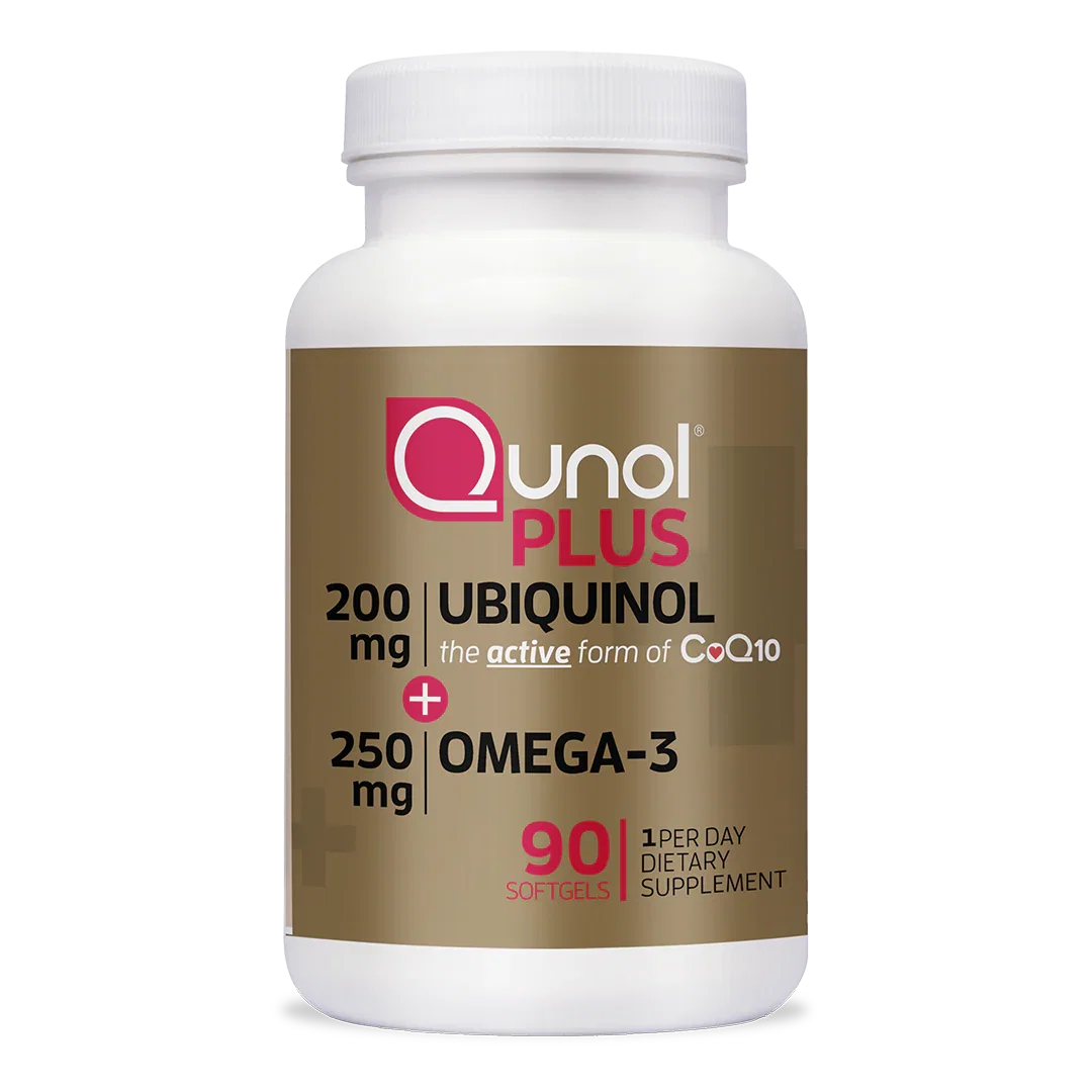 Image of Plus Ubiquinol + Omega-3, 200mg + 250mg