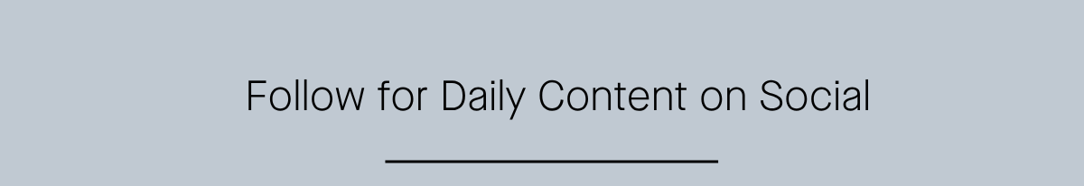 Follow for Daily Content on Social