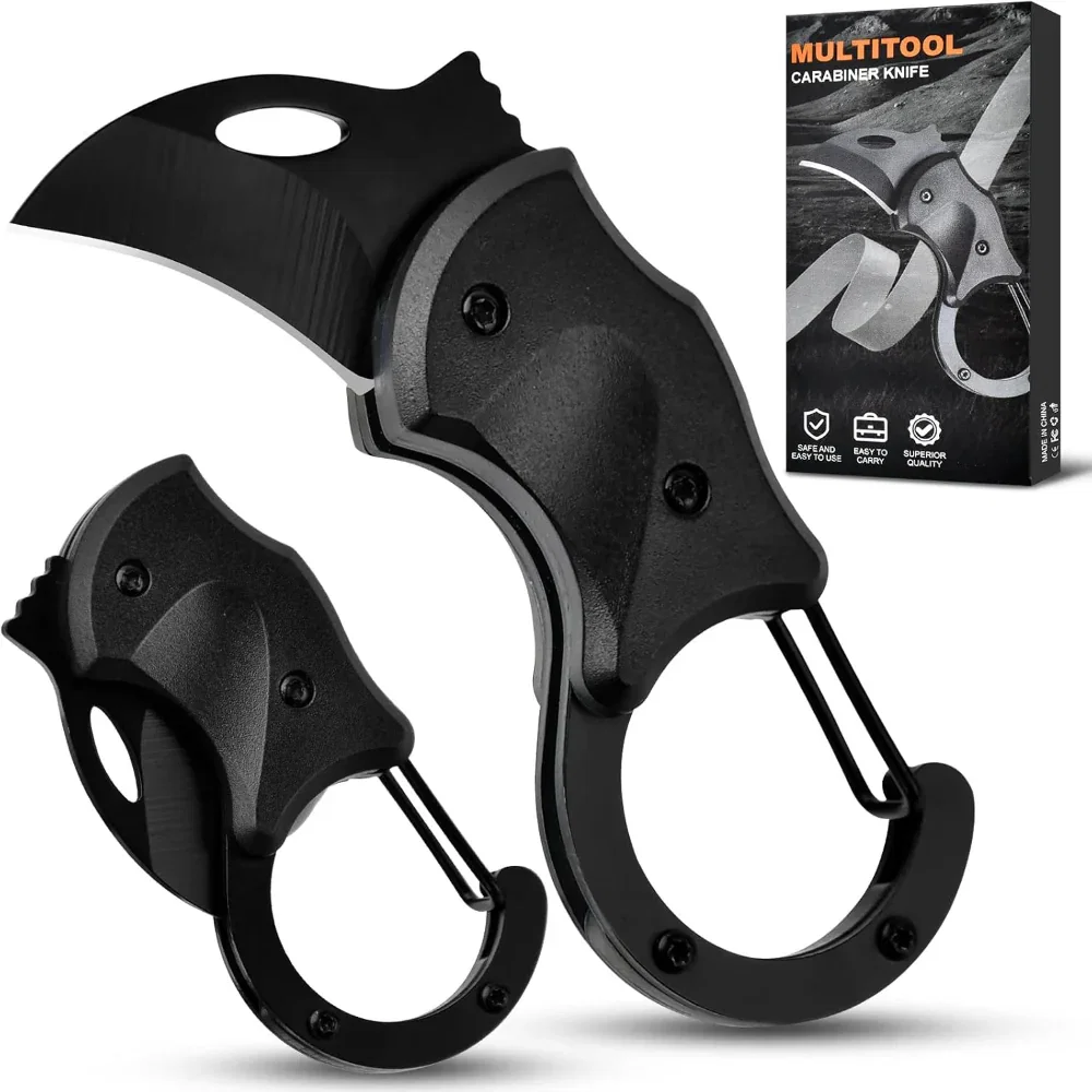 Pocket Knife with Keychain – Compact Folding Use – Outdoor Camping, Fishing & Everyday Utility Tool – Portable EDC Gadget for Men