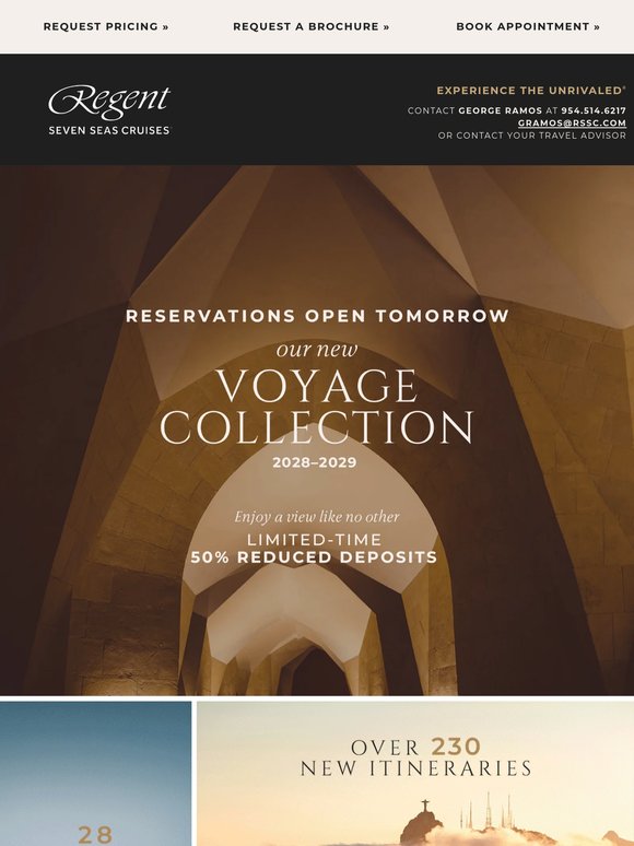 Reservations Open Tomorrow
