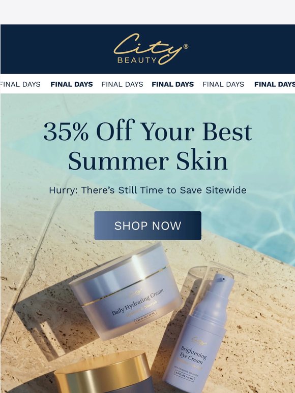 ending soon: 35% off all your favorites