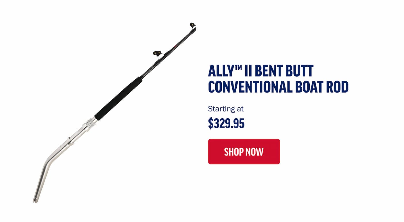 Ally II Bent Butt Conventional Boat Rod