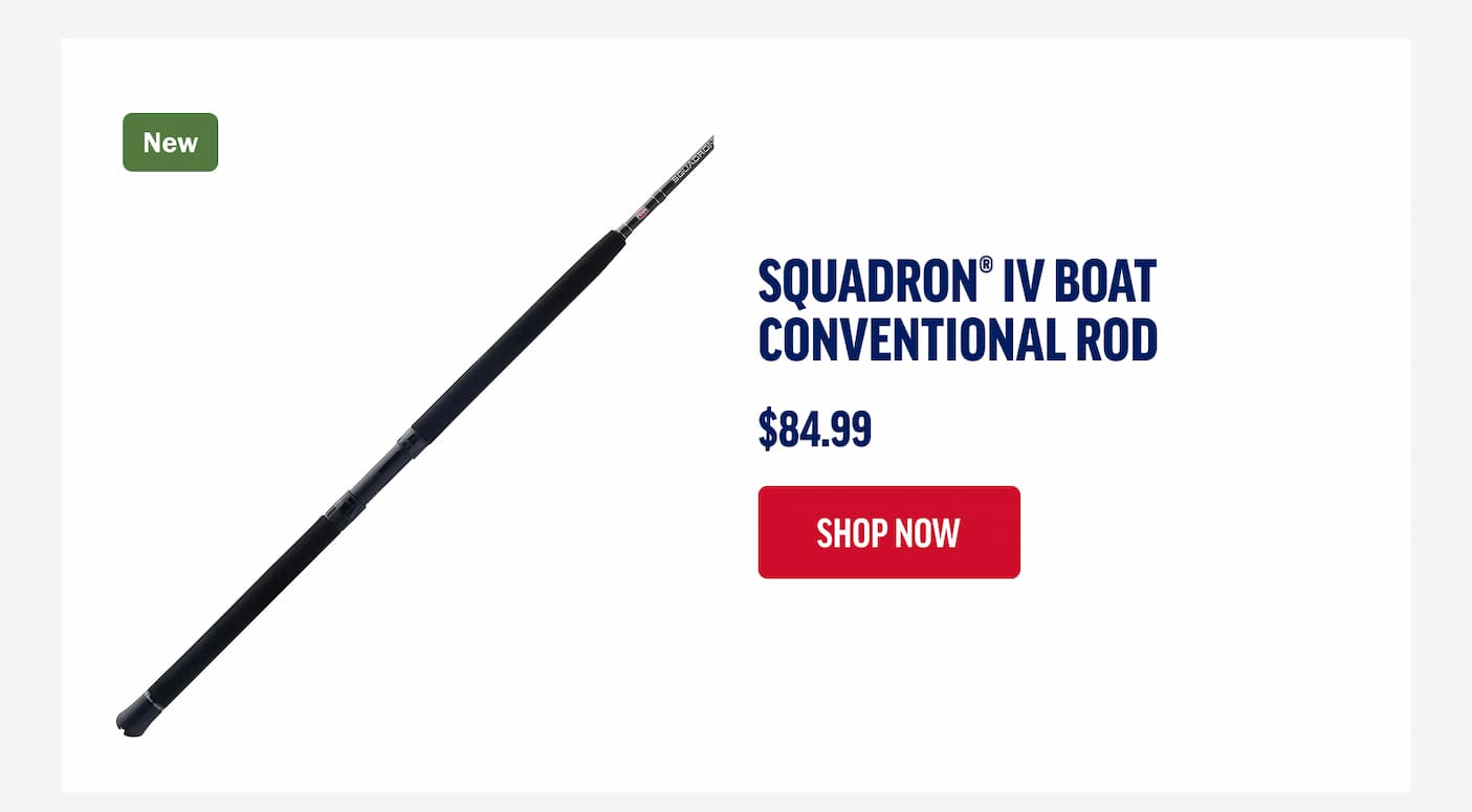 Squadron IV Boat Conventional Rod