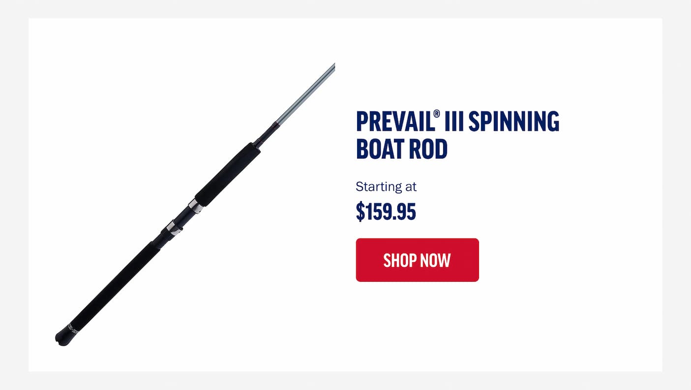 Prevail III Spinning Boat Rod