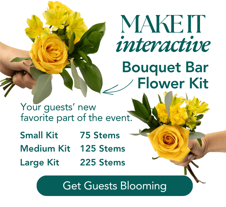 Hello Yellow Bouquet Bar
