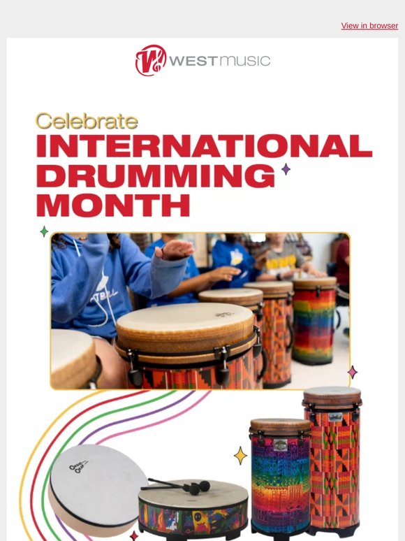 A Fresh Sound for Classroom Drumming