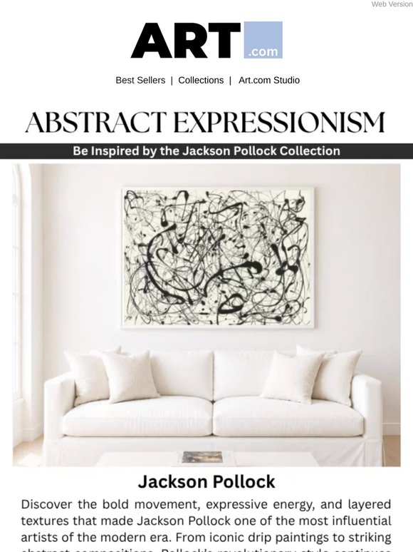 Abstract Expressionism with Jackson Pollock