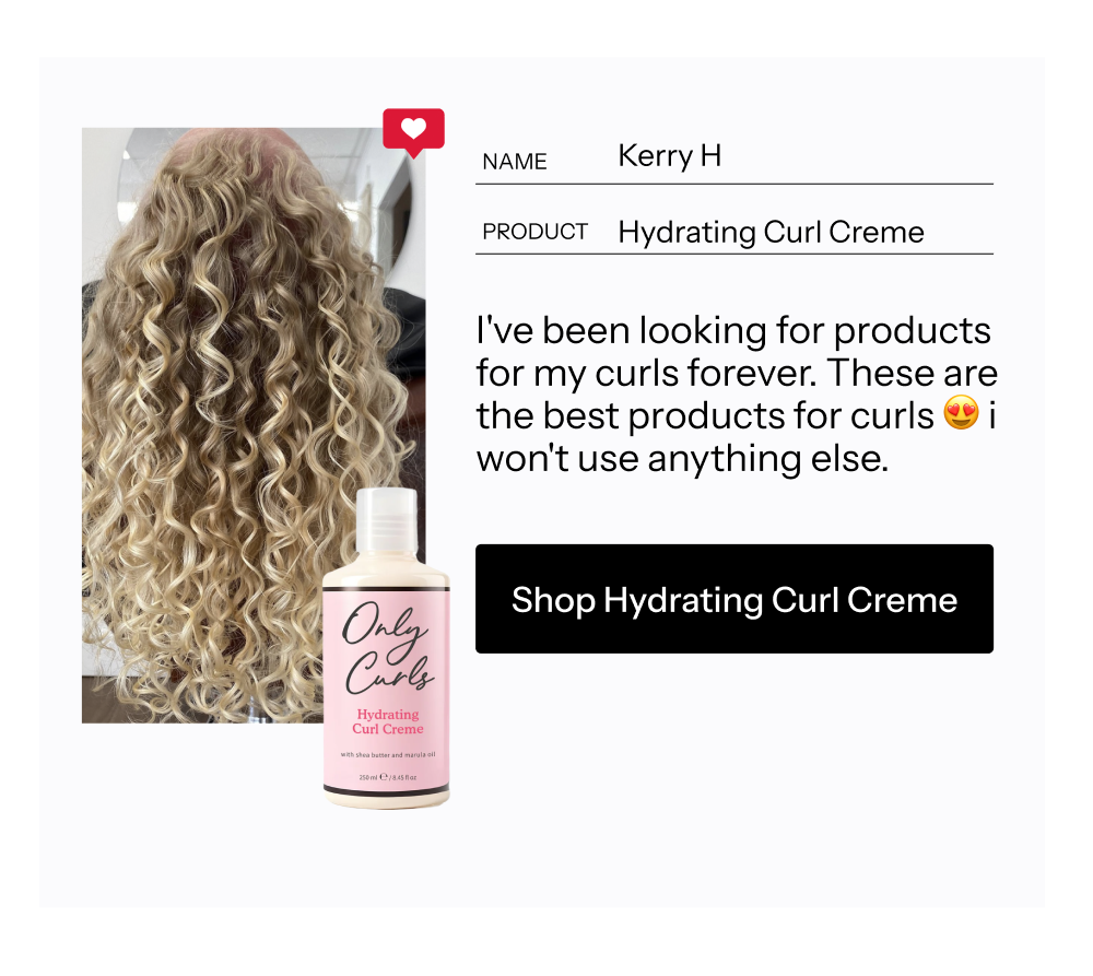 A conditioning, leave-in, styling creme for curly hair.