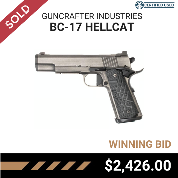 SOLD: GUNCRAFTER INDUSTRIES BC-17 HELLCAT