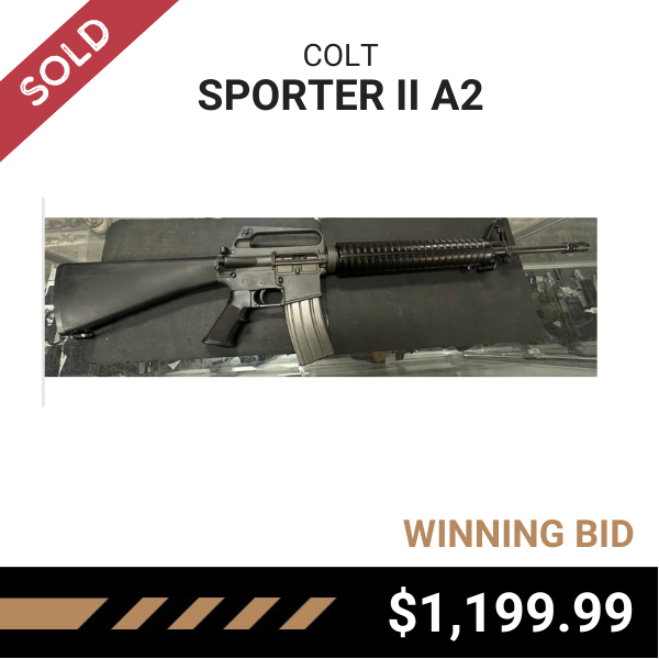 SOLD: COLT Sporter II A2