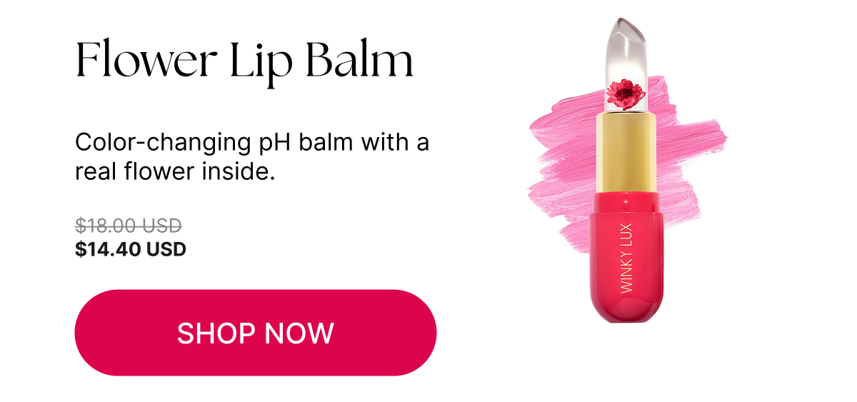 Flower Lip Balm  [Click here to Shop Now]