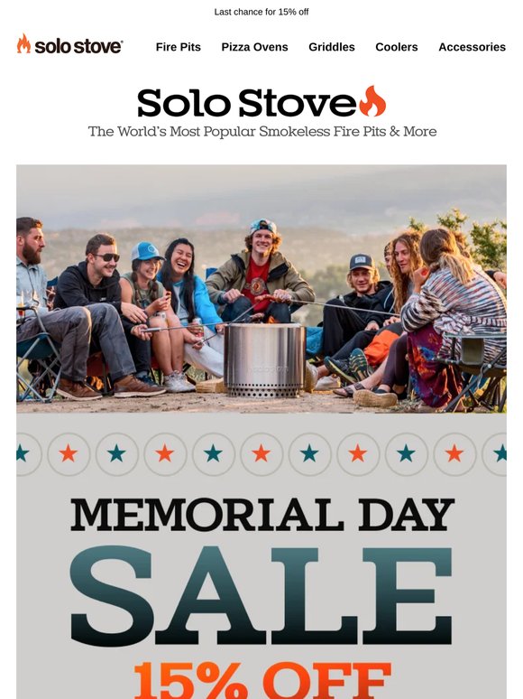 ENDING at MIDNIGHT - Memorial Day Sale