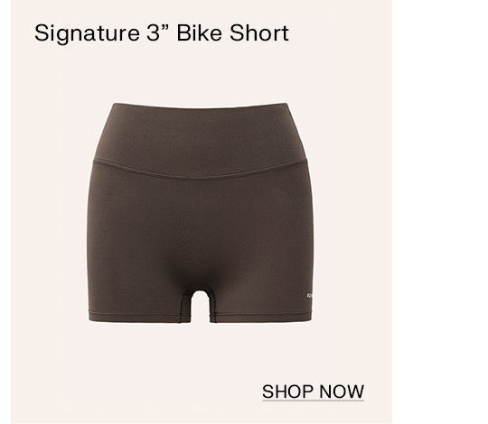 signature 3" bike short