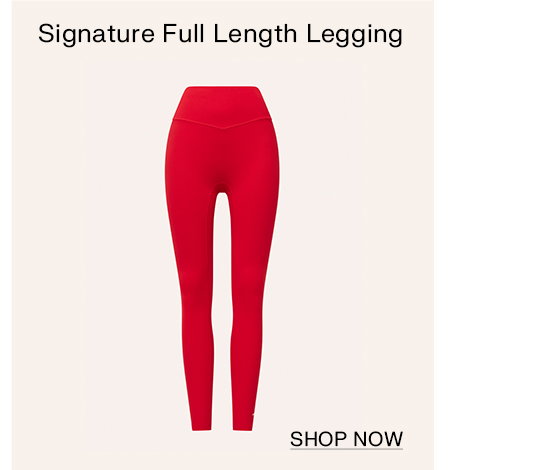 signature full length legging