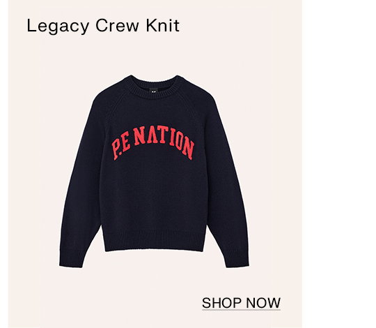 legacy crew knit