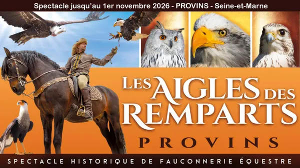 Les Aigles des Remparts au cœur des remparts de Provins, des places à remporter!&nbsp;