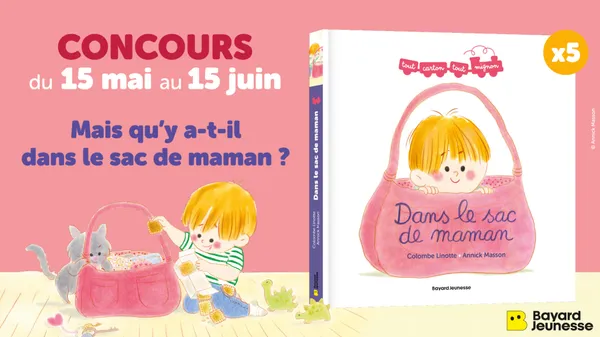 À l’occasion de la fête des mères, tentez de remporter le livre Dans le sac de maman