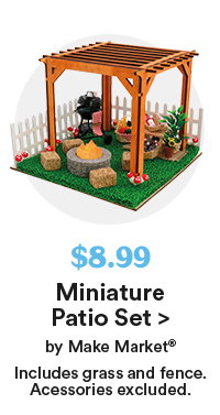 Miniature Patio Set