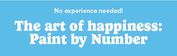 The art of happiness: Paint by Number