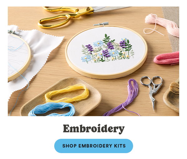 Embroidery SHOP EMBROIDERY KITS