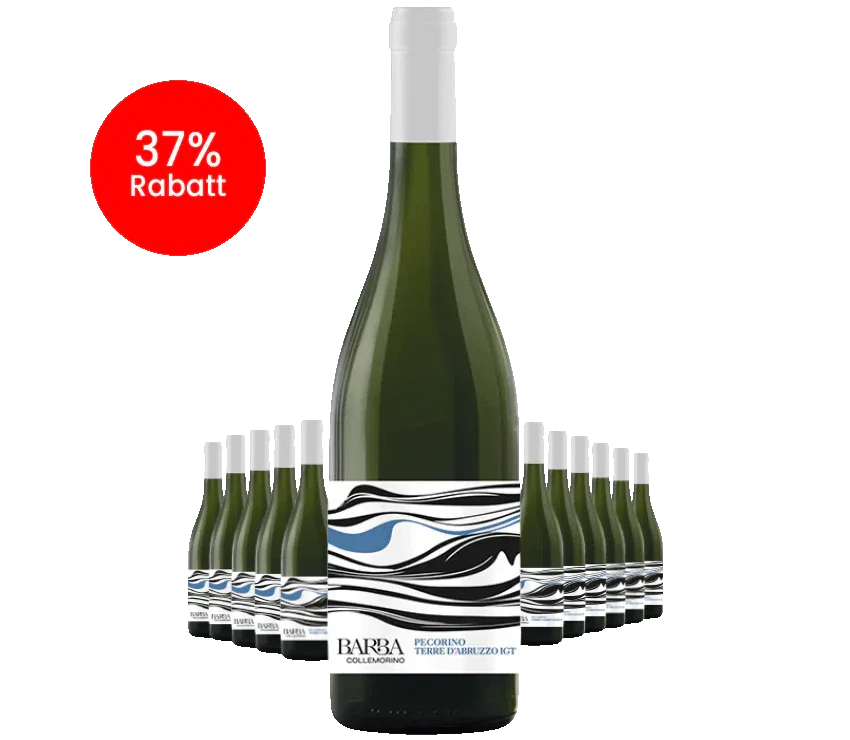 Paket 12 Flaschen Collemorino Pecorino