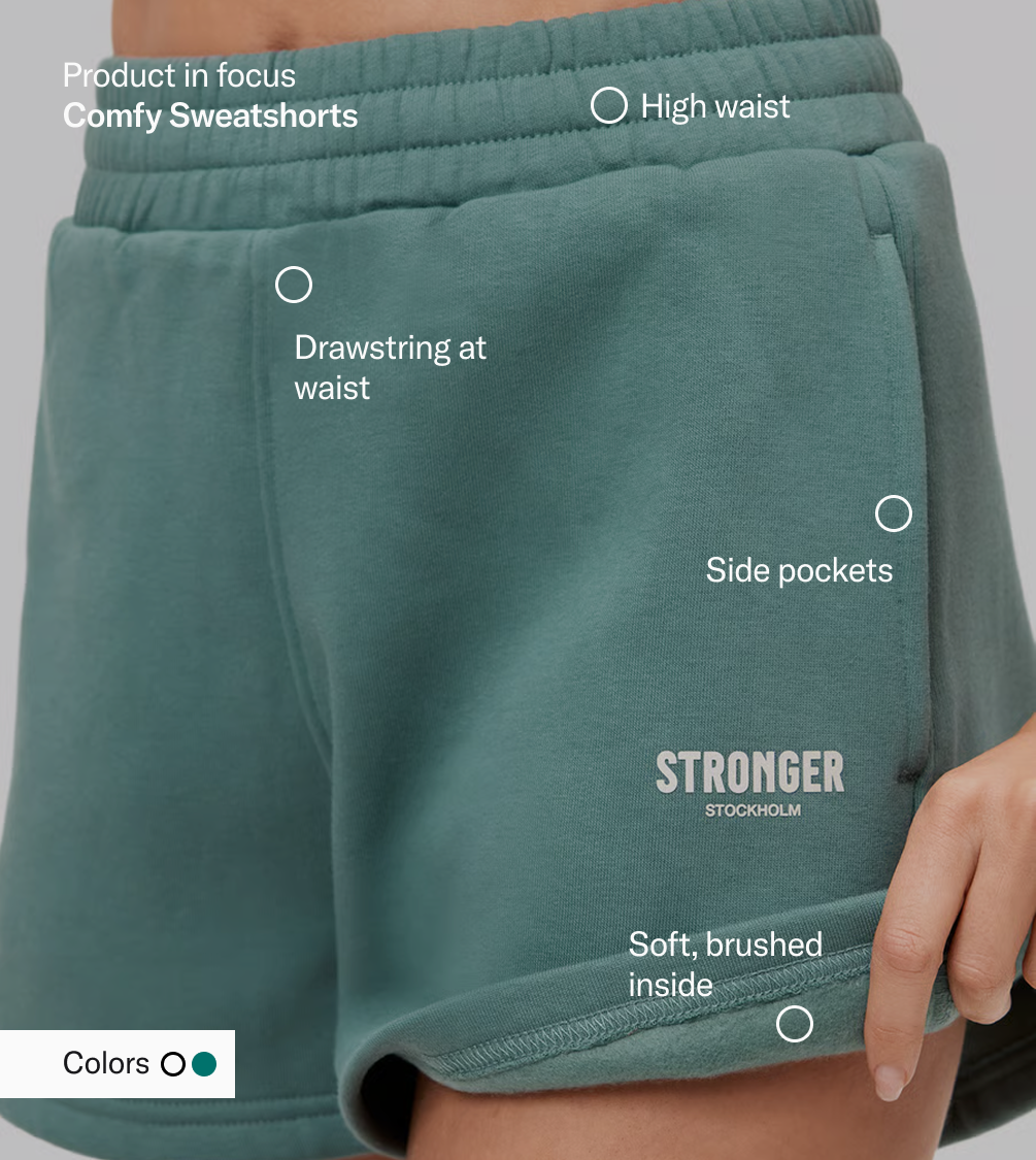 Product in Focus - Comfy Sweatshorts