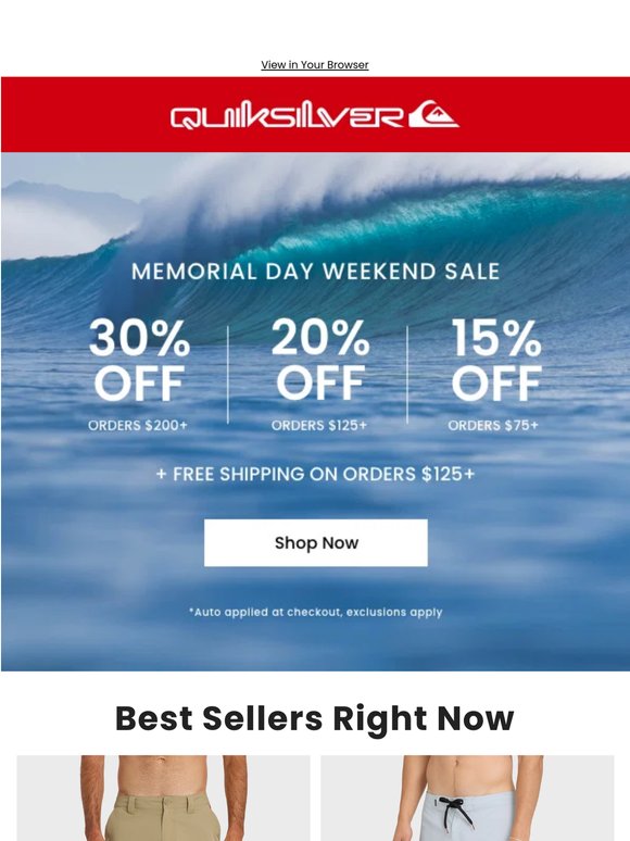 FINAL HOURS! Don't Miss Up To 30% Off