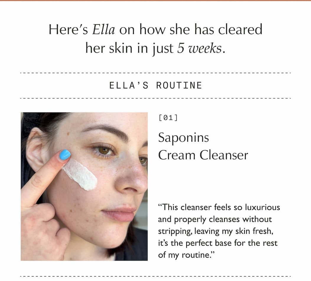 Saponins Cream Cleanser
