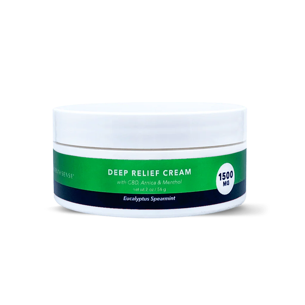 Image of Deep Relief Cream 1500mg Eucalyptus Spearmint