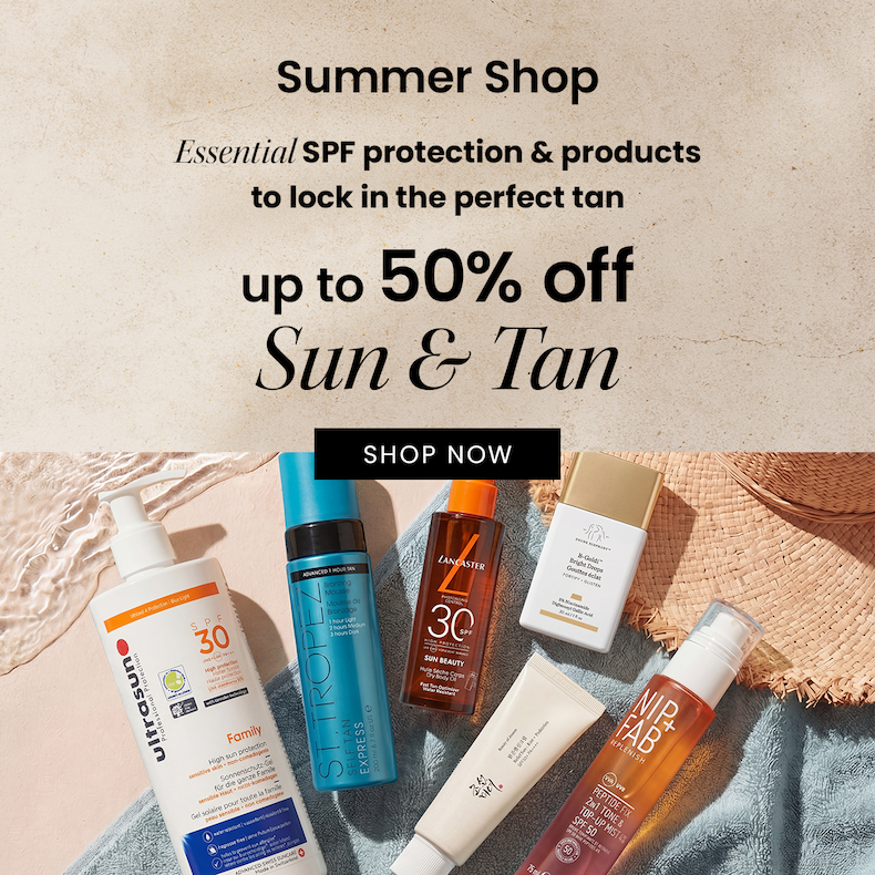 UP TO 50% OFF | Essential SPF protection & products to lock in the perfect tan