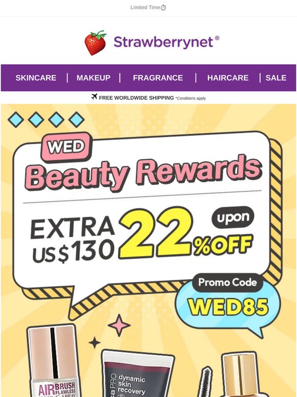 Deal Day Rewards | 22% OFF with 🤑WED85🤑