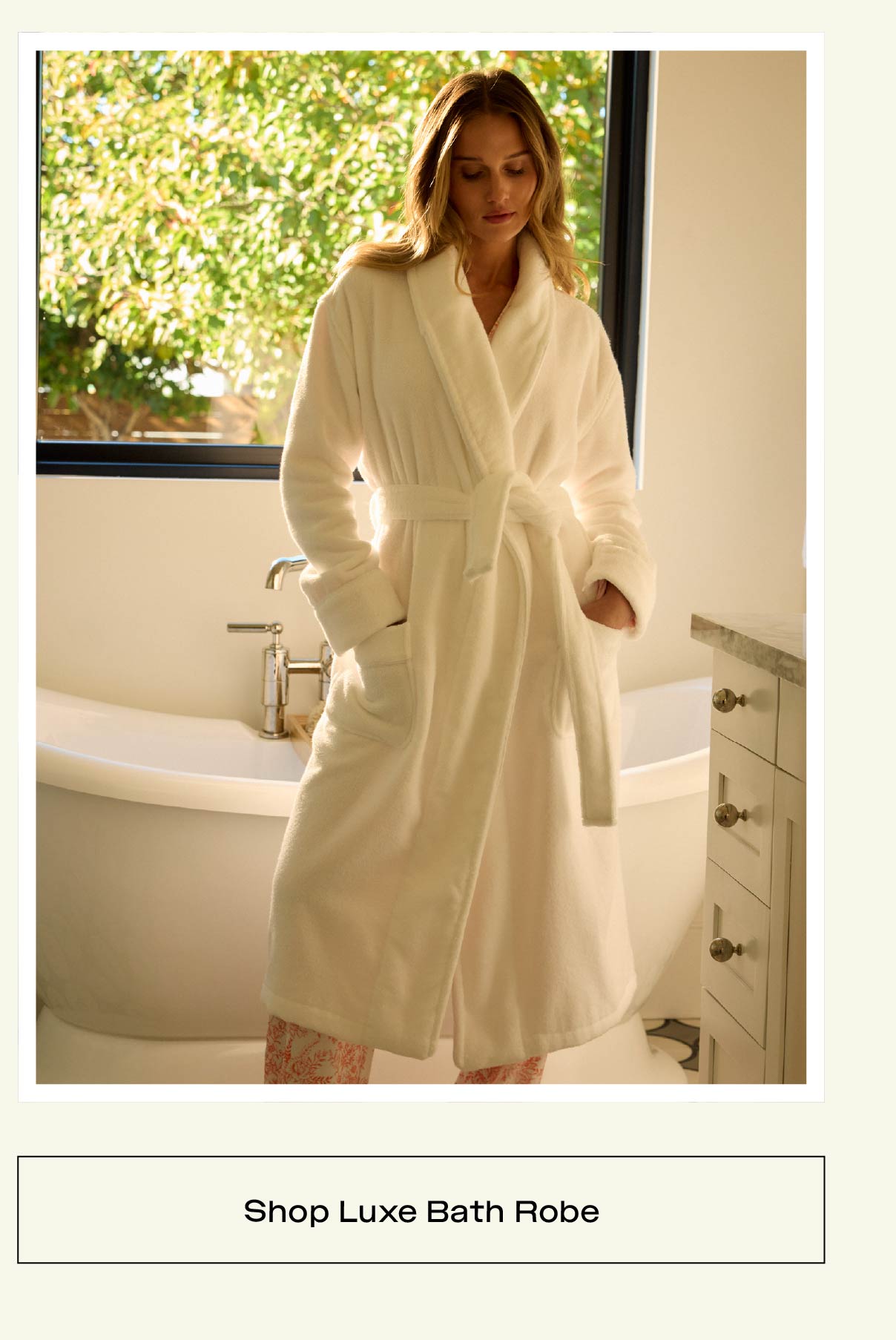 SHOP LUXE BATH ROBE