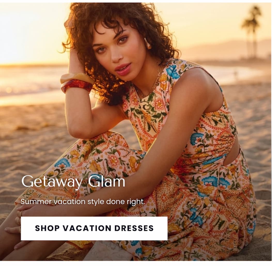 SHOP VACATION DRESSES