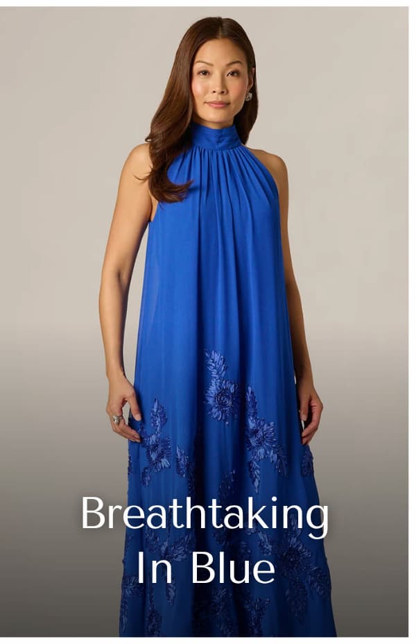 BREATHTAKING IN BLUE