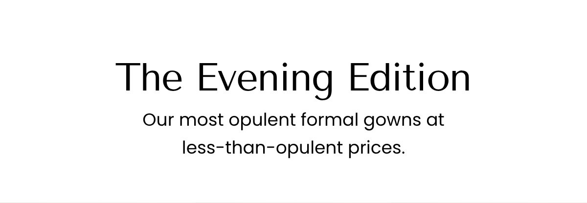 The Evening Edition