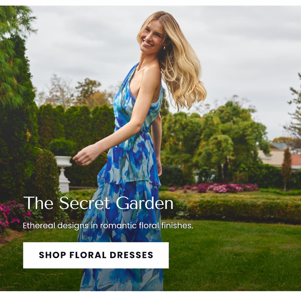 SHOP FLORAL DRESSES