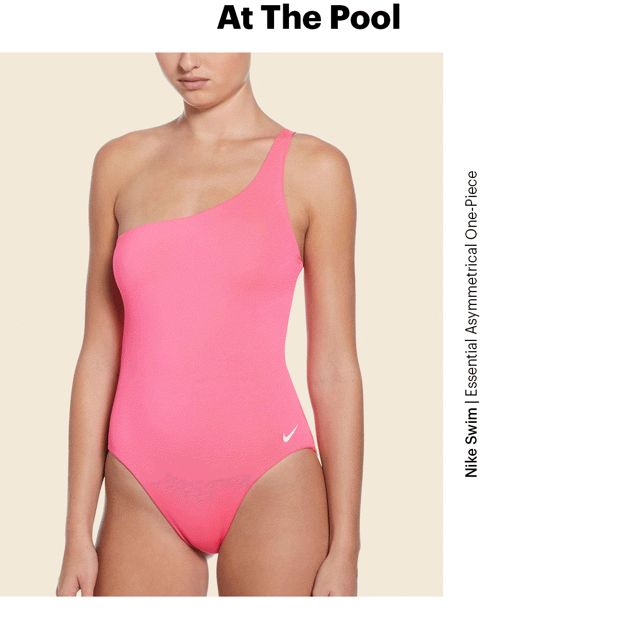 Nike Swim - Essential Asymmetrical One-Piece
